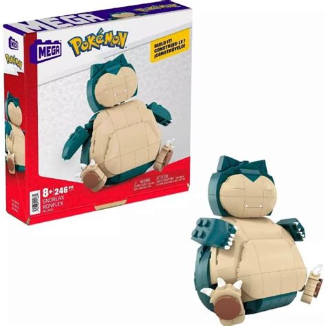 mega snorlax|snorlax mega construx.